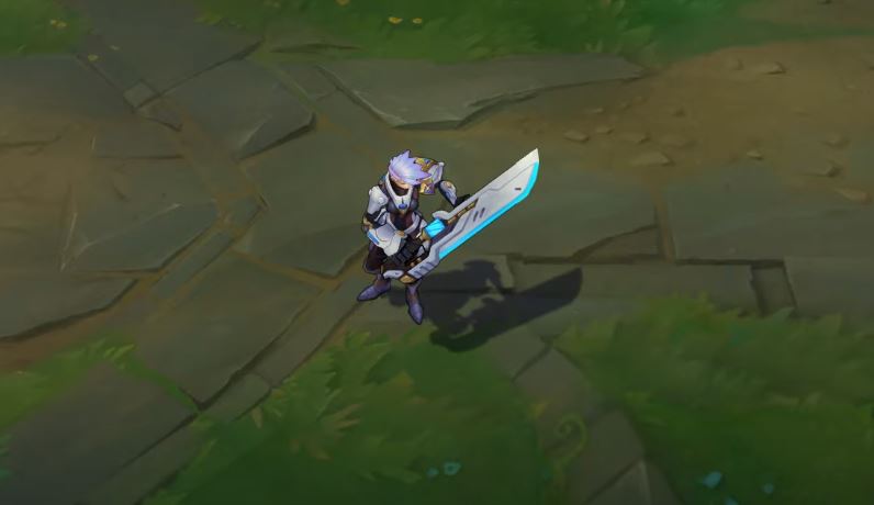 Dragonblade Riven - Skin Spotlight - Lunar Revel: Warring