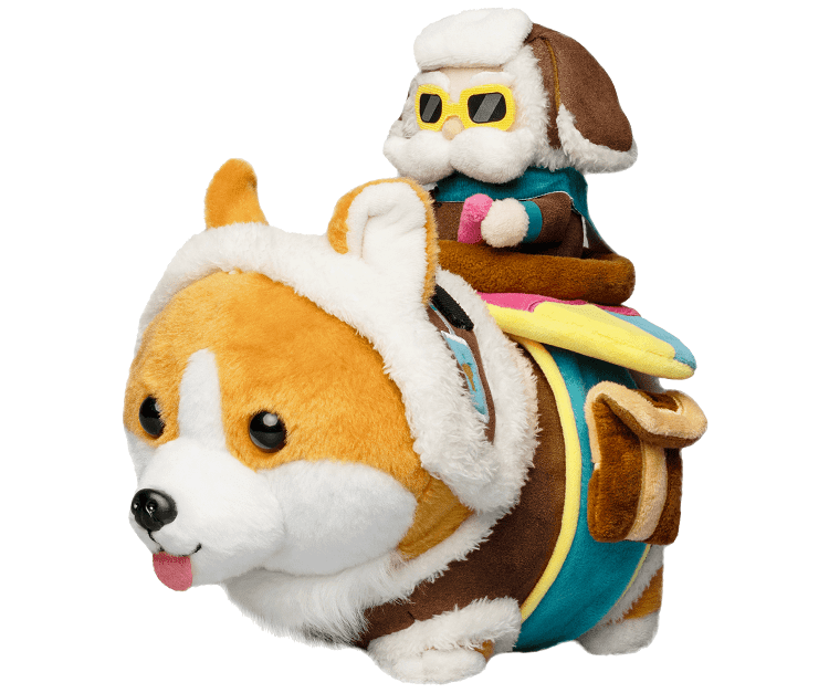 corki corgi plush